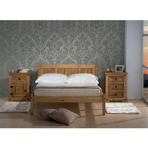 Doppelbett CORONA RIO 140x200 Wachs